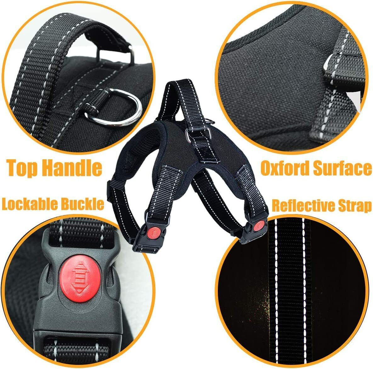 No Pull dog Harness for Small, Medium and Large Dogs. 