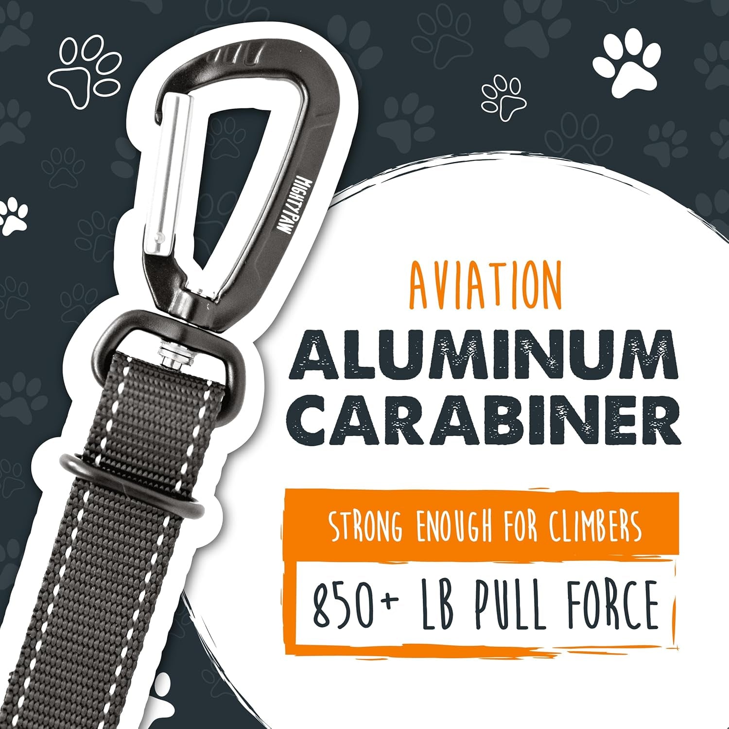 Dog Car Seat Belt - Universal Pet Safety Restraint Made with Durable Seatbelt Material, Featuring All-Metal Hardware and Adjustable Strap, Exceeding Safety Standards for Secure Travel (Black)