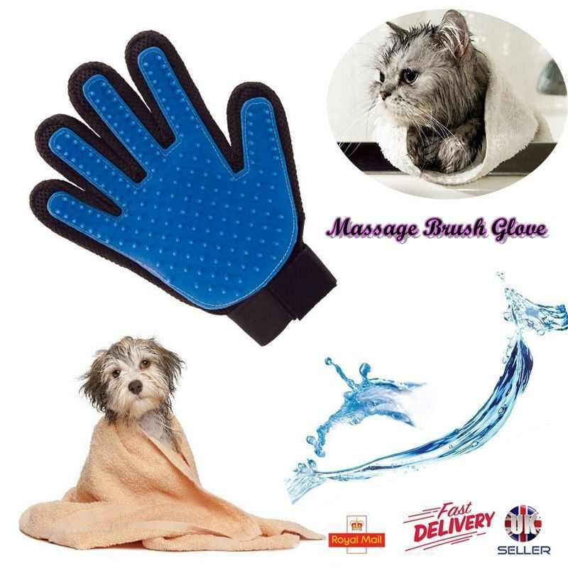 Pet Dog Grooming Bath Magic Glove, Cleaning Comb