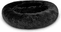 Large Plush Donut Dog Bed - Calming Anti-Anxiety Washable Pet Bed for Cats and Dogs